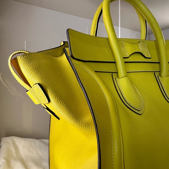 Authentic Celine Mini Luggage tote handbag - Picture 10 of 17